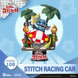Beast Kingdom DS-108-Stitch Racing Car (RE)