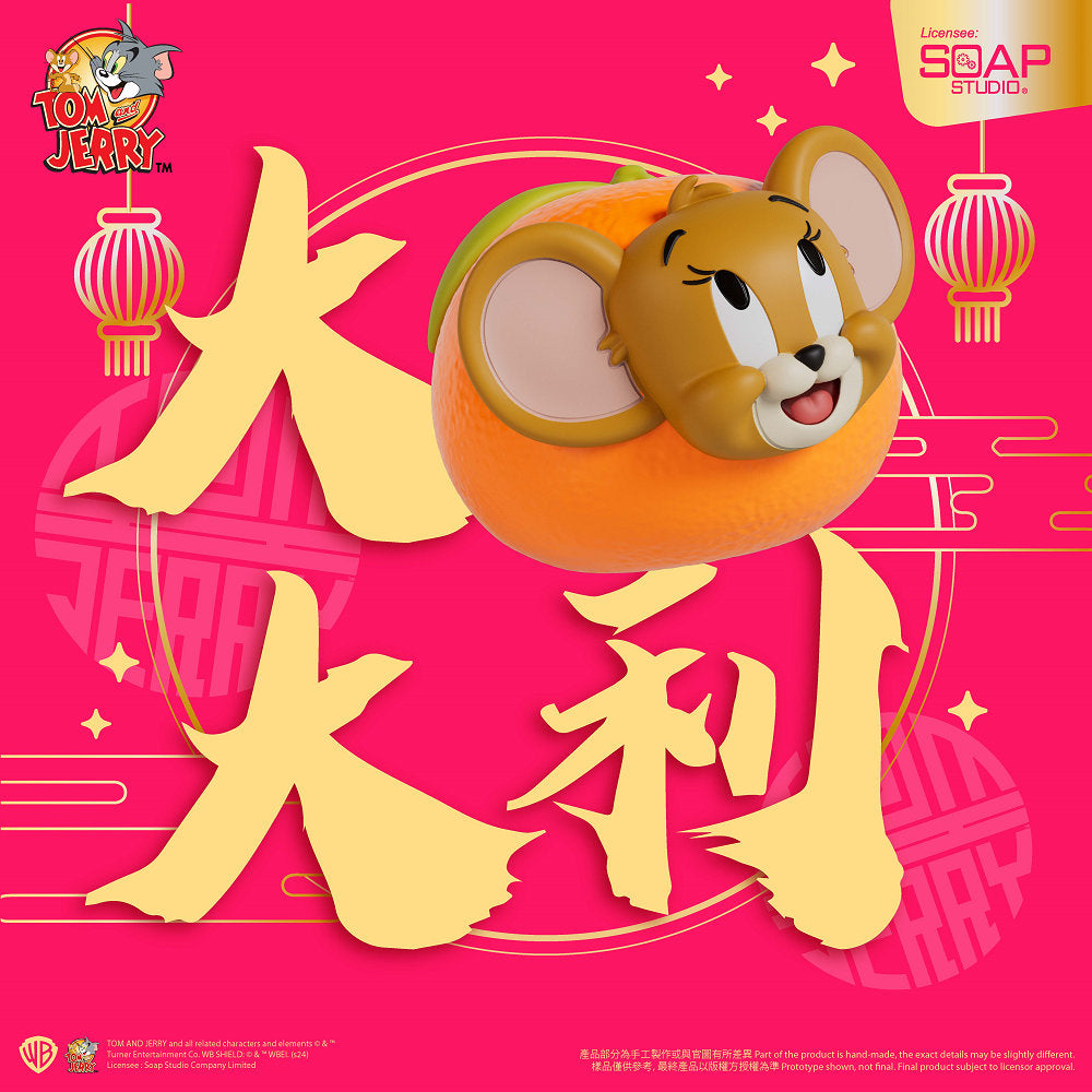 Soap Studio CA436 Tom and Jerry - Wish You Have Good Fortune Stackable Ornaments