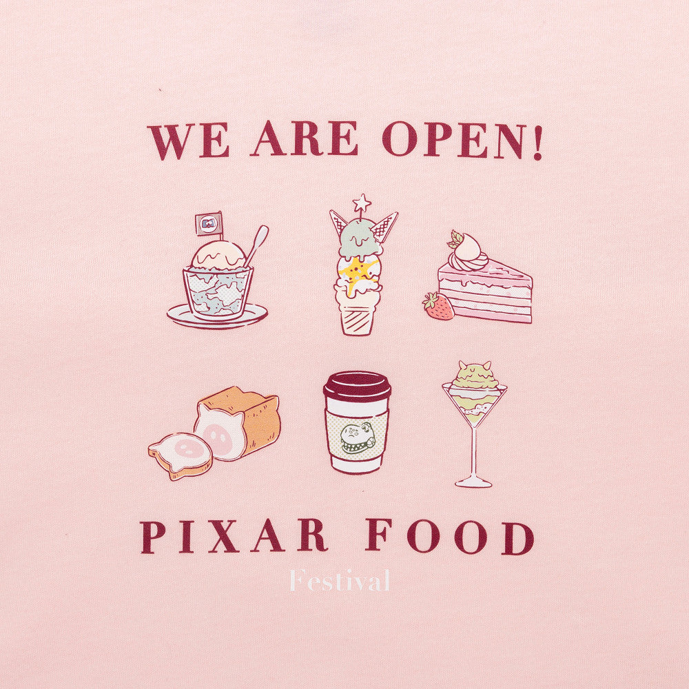 Pixar Series 23AW PIXAR FOOD Dessert Shop Tee RD (L)