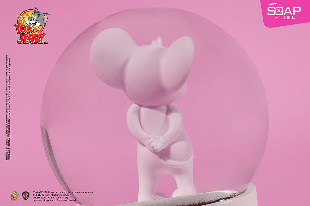 Soap Studio CA324 Tom and Jerry - Jerry Full of Love Snow Globe