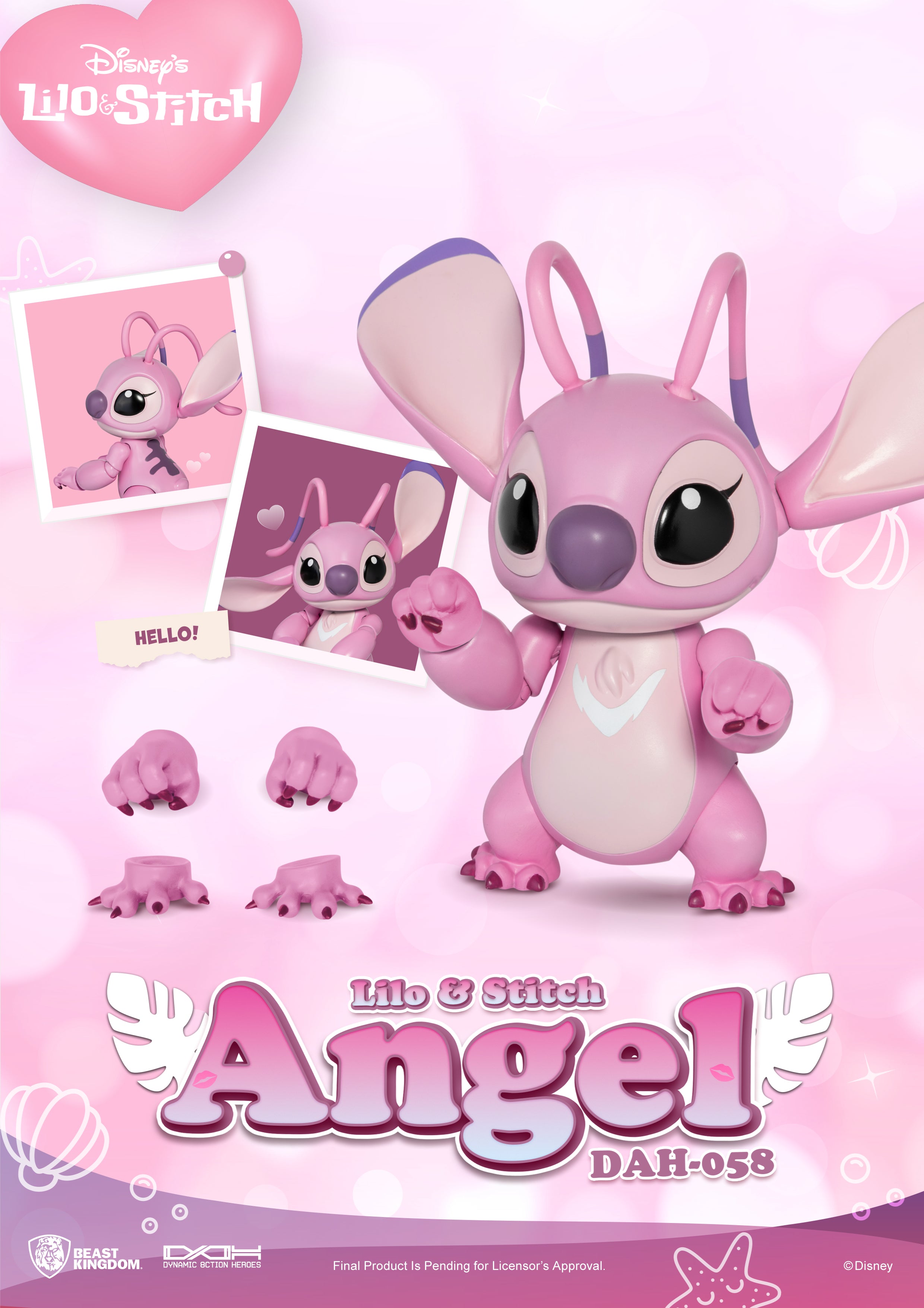 Beast Kingdom DAH-058 Lilo & Stitch  Angle
