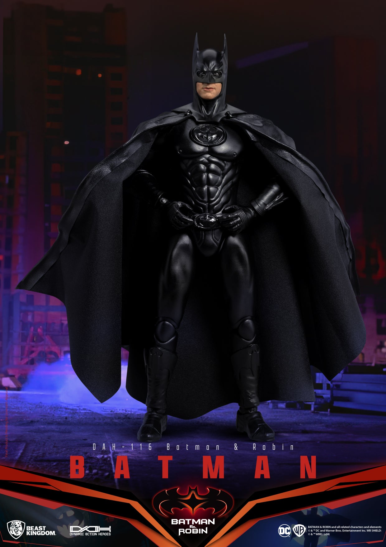 Beast Kingdom DAH-116 Batman (Batman & Robin) Dynamic 8ction Heroes Action Figure