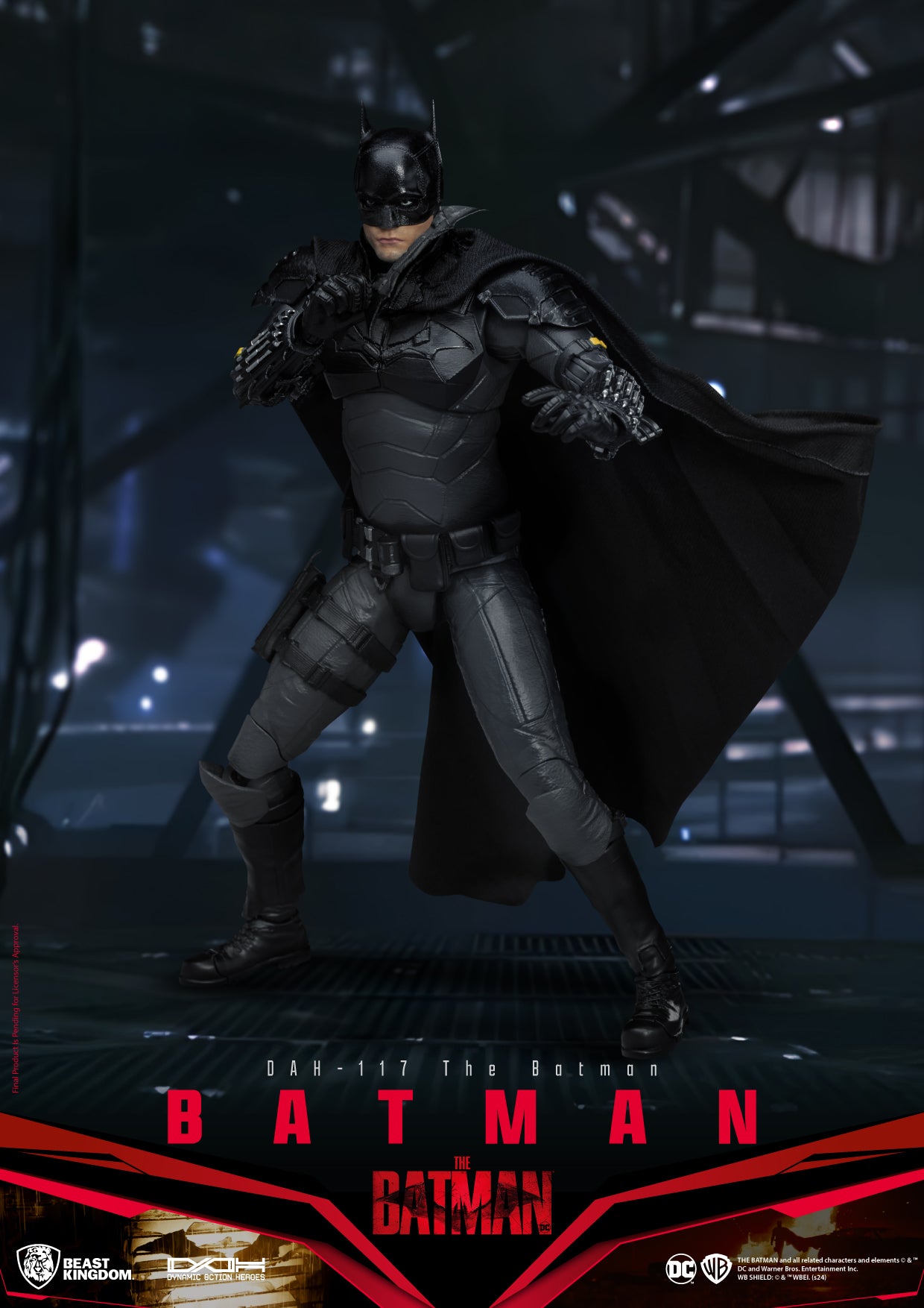 Beast Kingdom DAH-117 Batman (The Batman) Dynamic 8ction Heroes Action Figure