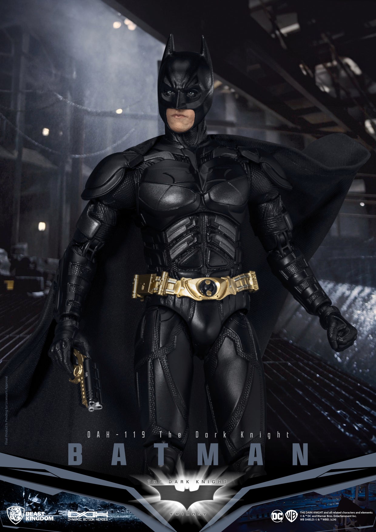 Beast Kingdom DAH-119 Batman (The Dark Knight) Dynamic 8ction Heroes Action Figure