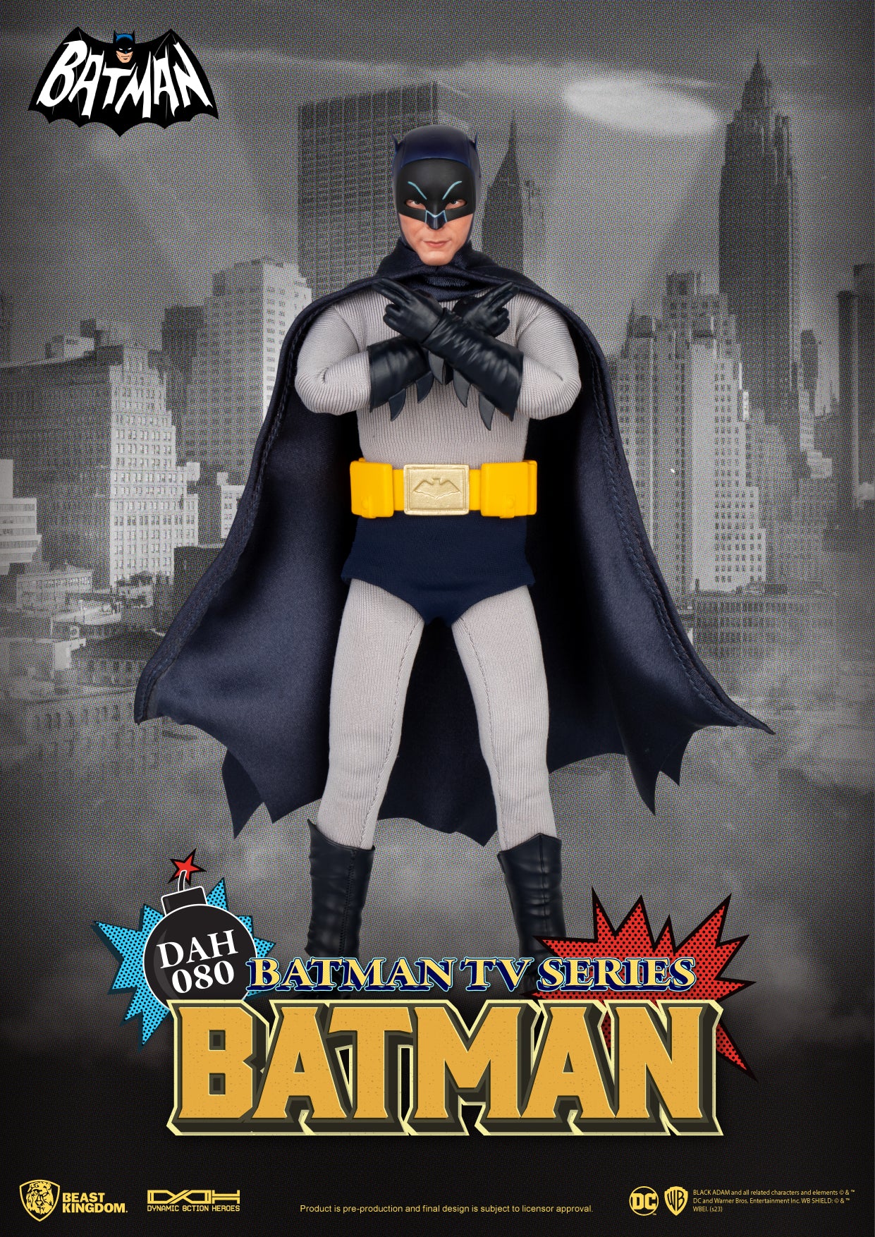Beast Kingdom DAH-080 Batman TV Series Batman Dynamic 8ction Heroes
