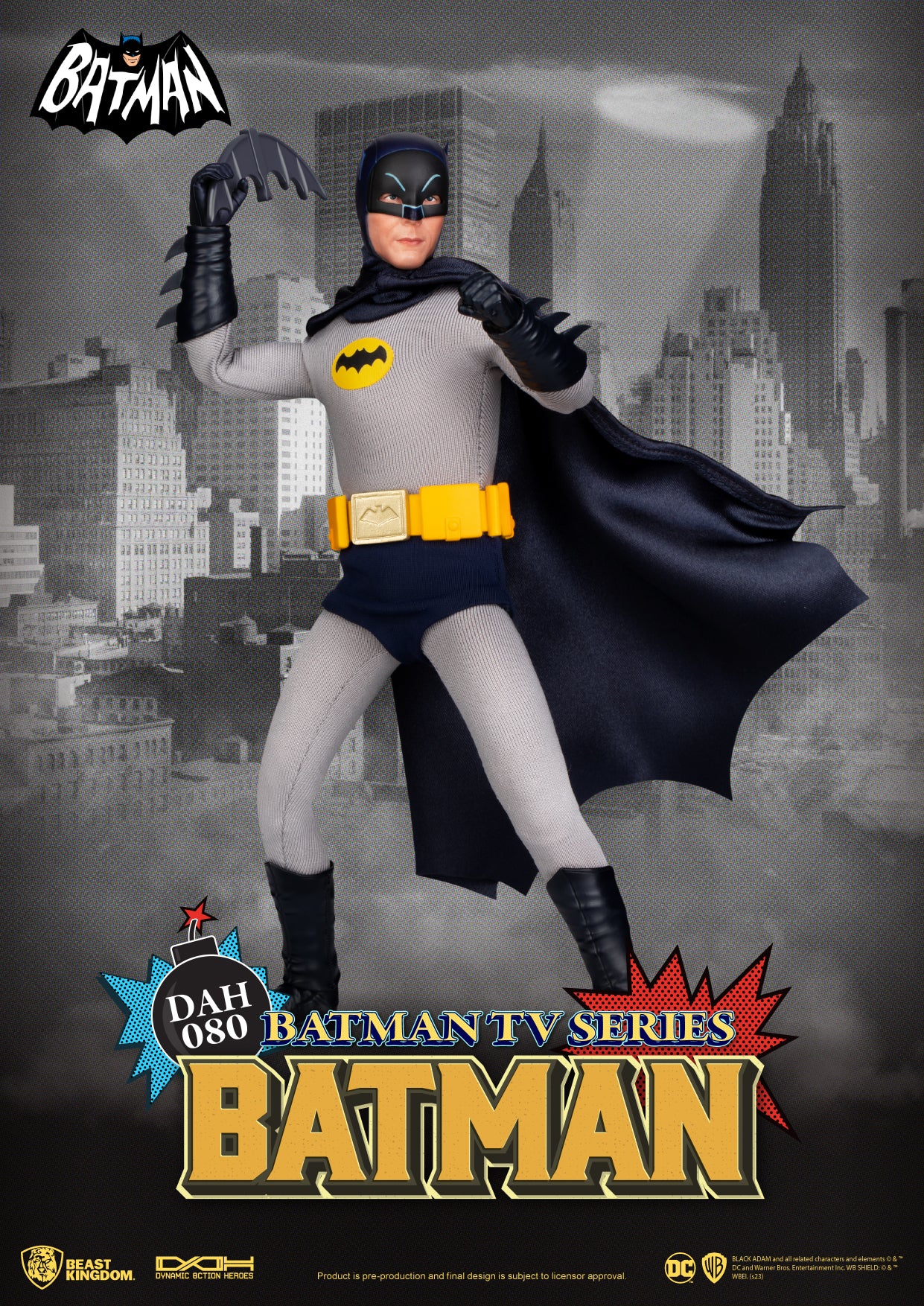 Beast Kingdom DAH-080 Batman TV Series Batman Dynamic 8ction Heroes