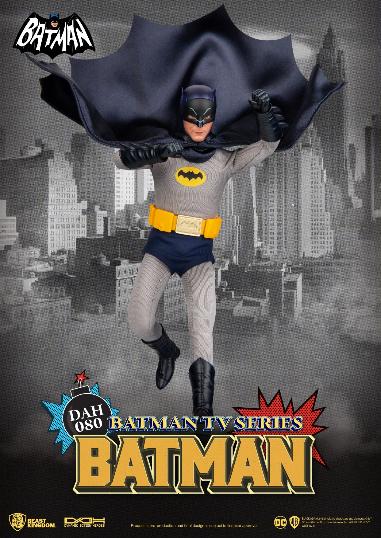 Beast Kingdom DAH-080 Batman TV Series Batman Dynamic 8ction Heroes