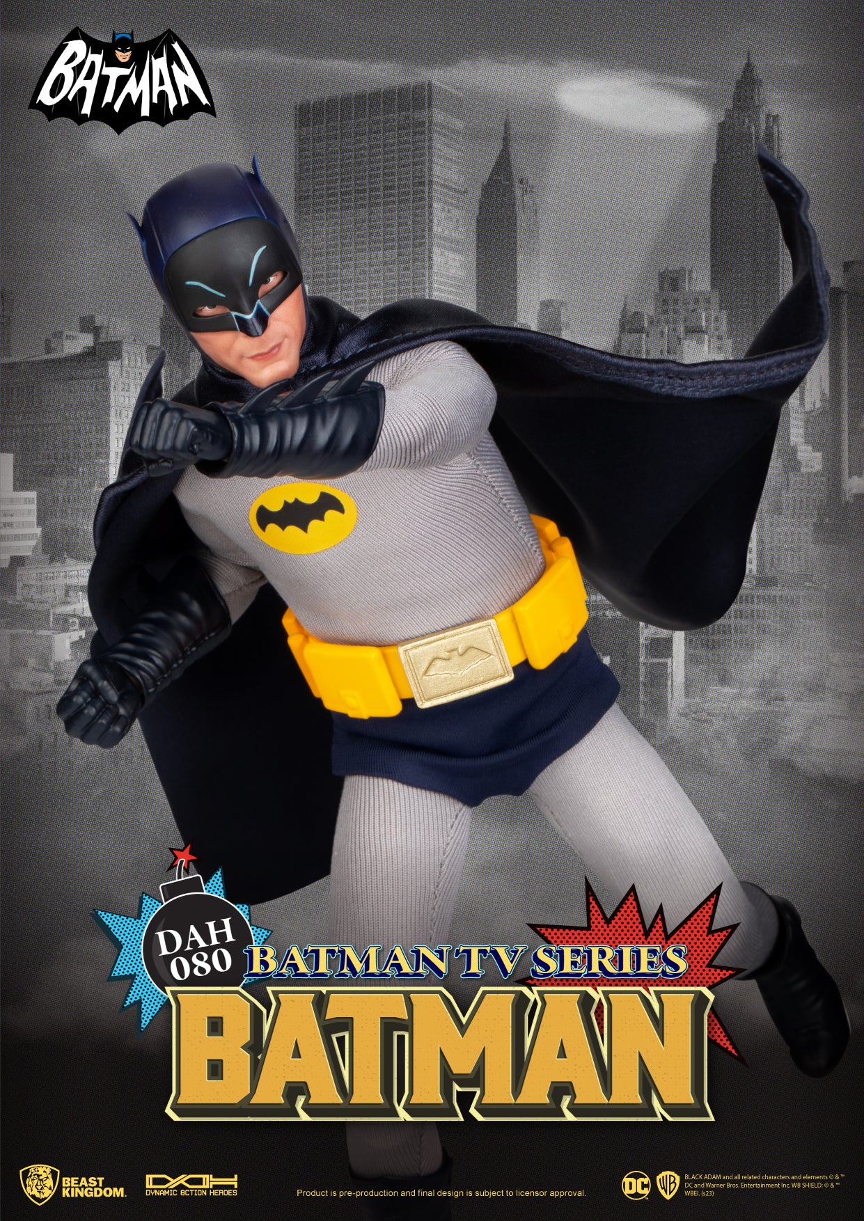 Beast Kingdom DAH-080 Batman TV Series Batman Dynamic 8ction Heroes