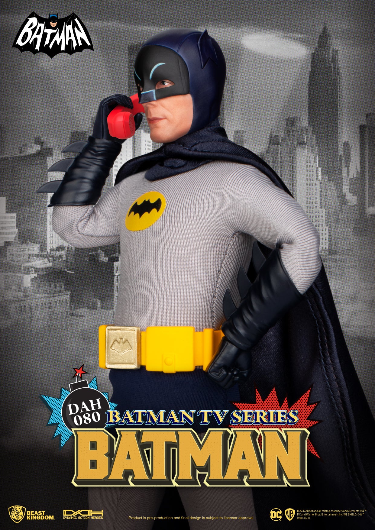 Beast Kingdom DAH-080 Batman TV Series Batman Dynamic 8ction Heroes