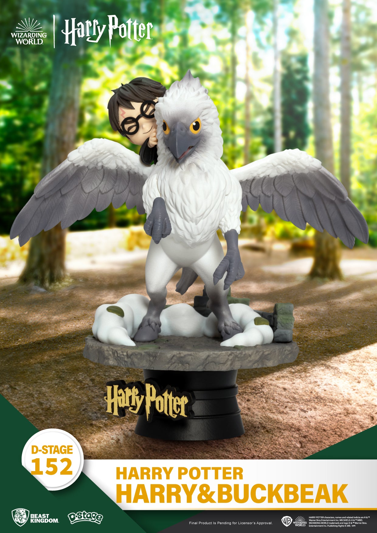 Beast Kingdom DS-152-Harry Potter-Harry & Buckbeak