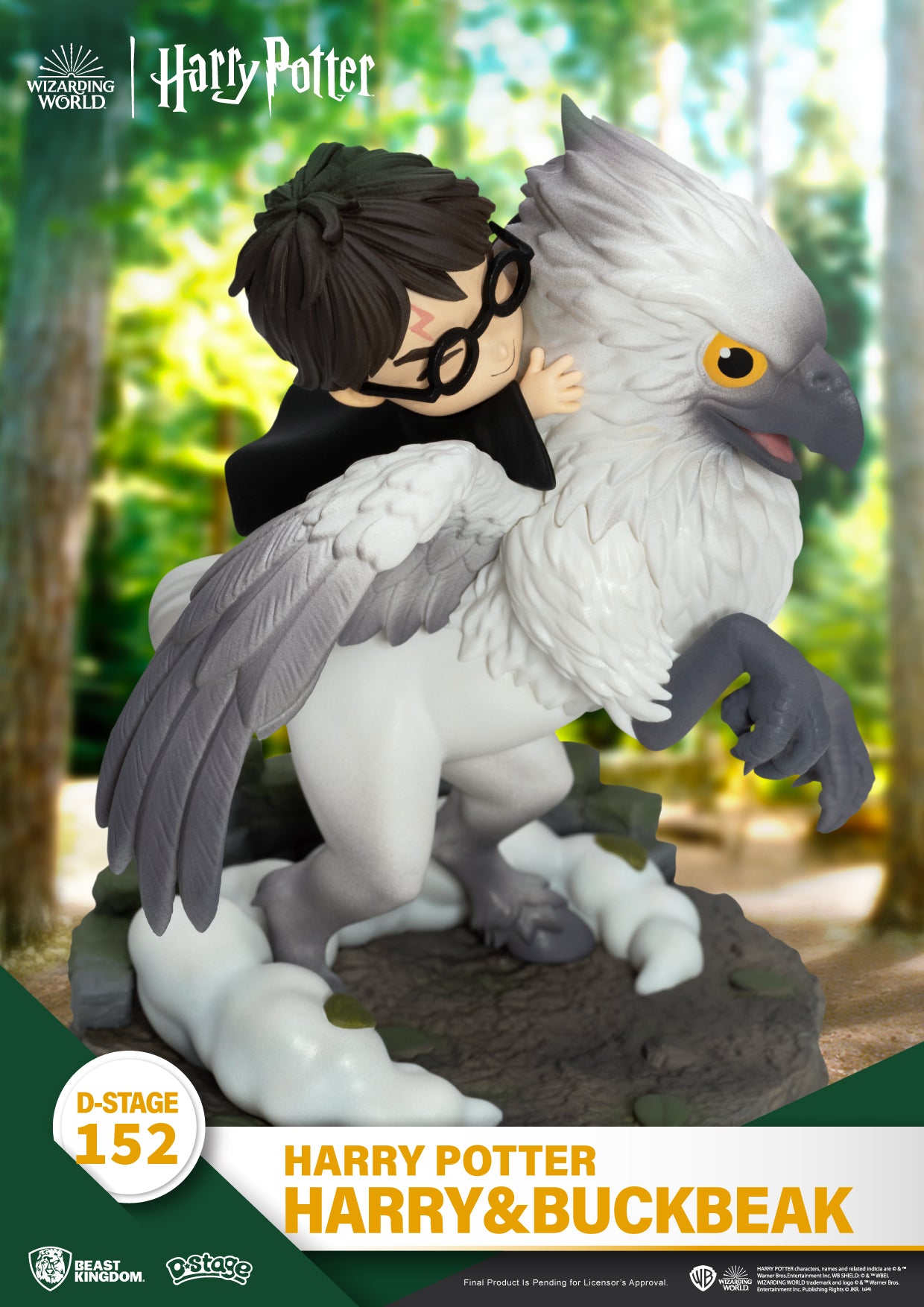 Beast Kingdom DS-152-Harry Potter-Harry & Buckbeak