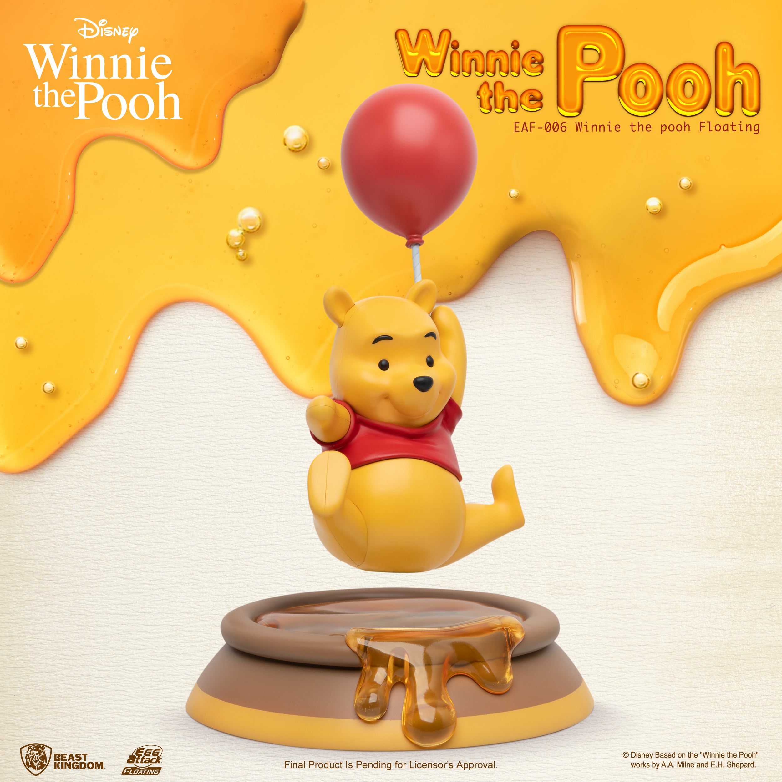 Beast Kingdom EAF-006 Winnie the pooh Egg Attack Floating