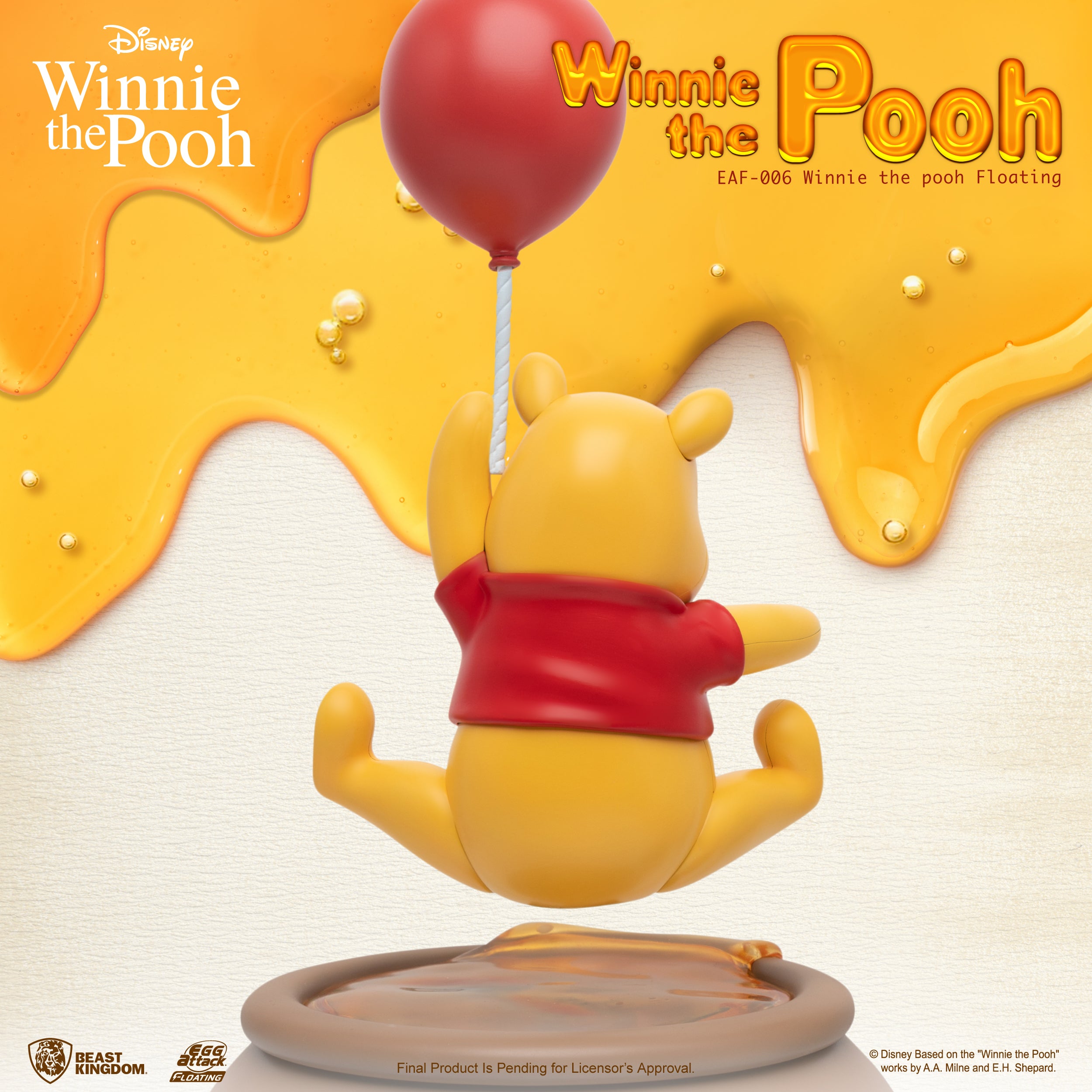 Beast Kingdom EAF-006 Winnie the pooh Egg Attack Floating