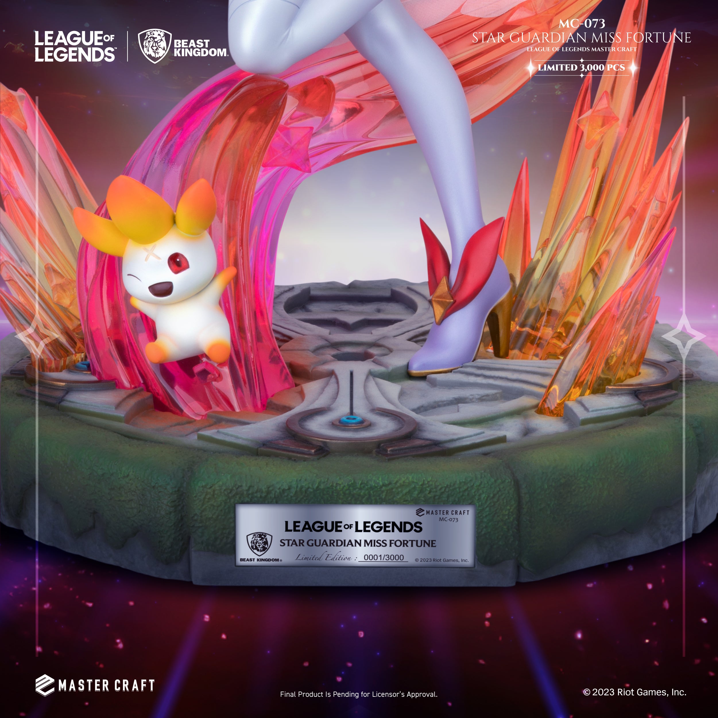 Beast Kingdom MC-073 League of Legends Master Craft Star Guardian Miss Fortune