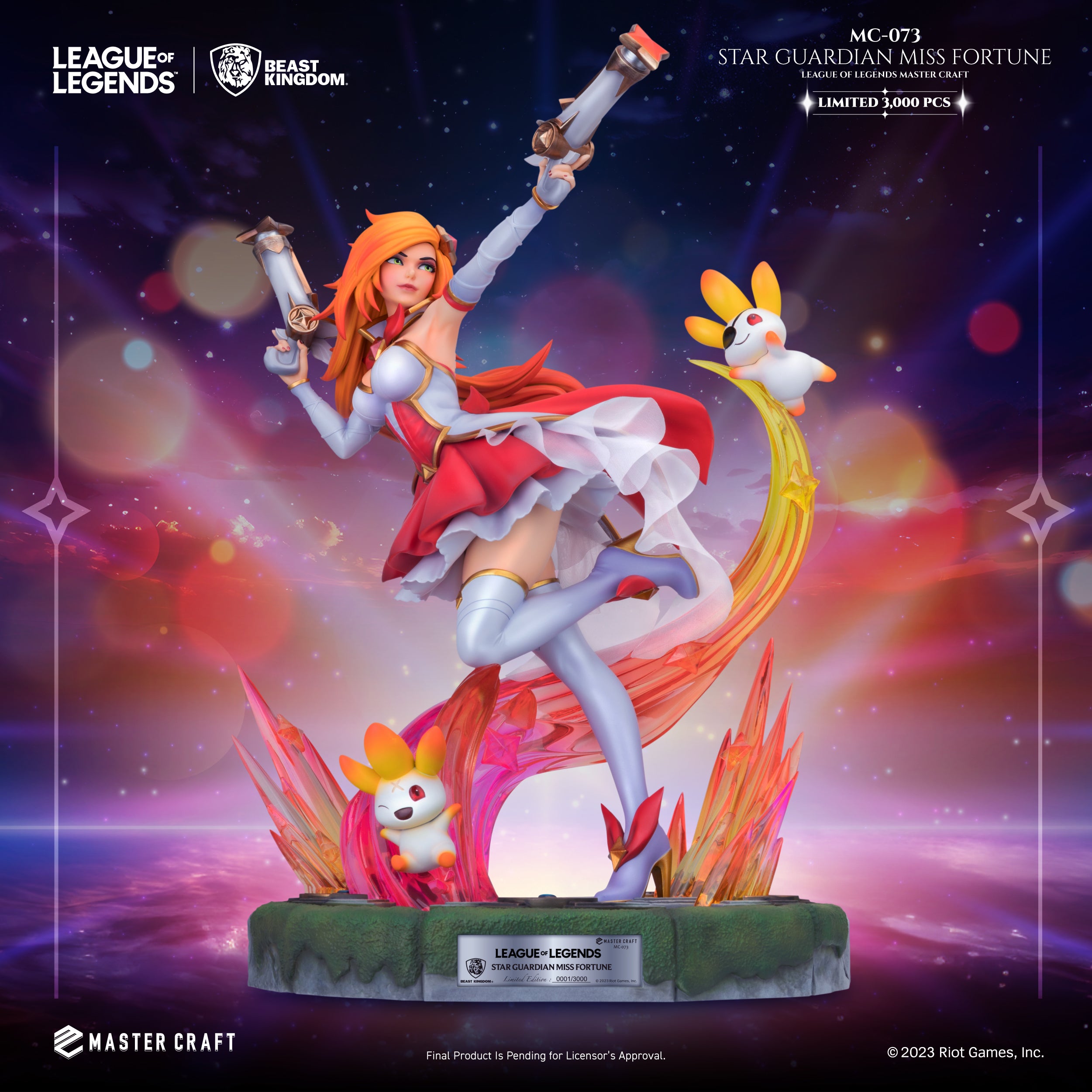Beast Kingdom MC-073 League of Legends Master Craft Star Guardian Miss Fortune