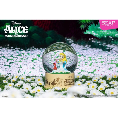 Soap Studio DY306 Alice In Wonderland Alice and Dinah Snow Globe