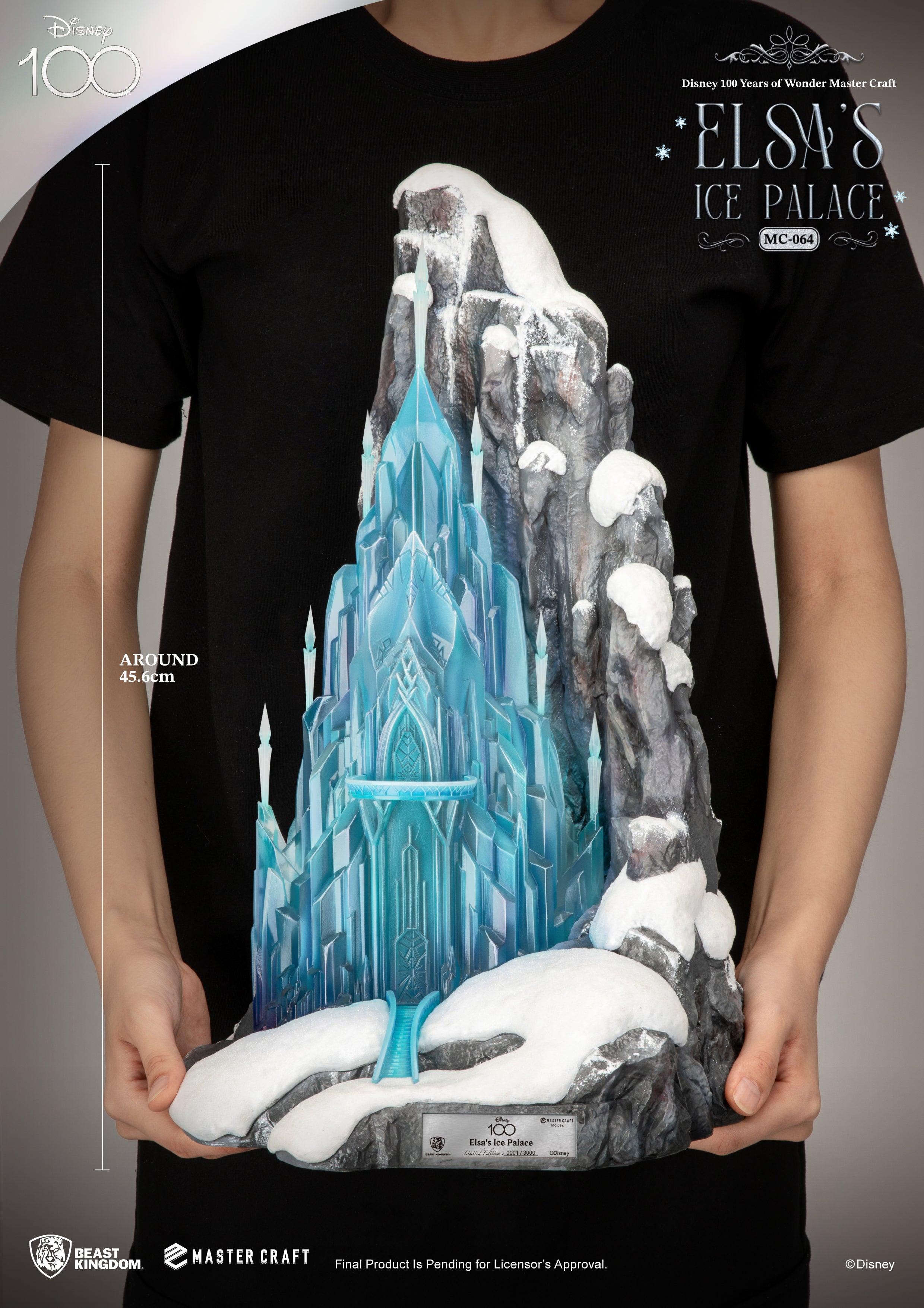 Beast Kingdom MC-064 Disney 100 Years of Wonder Master Craft Elsa's Ice Palace