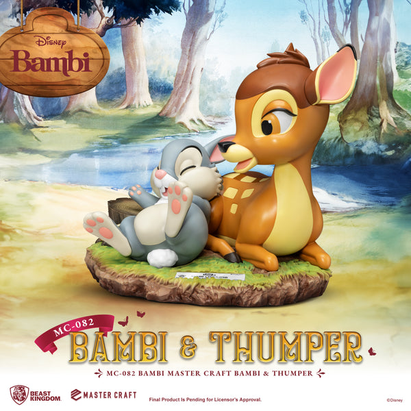 Beast Kingdom MC-082 Bambi Master Craft Bambi & Thumper – Beast