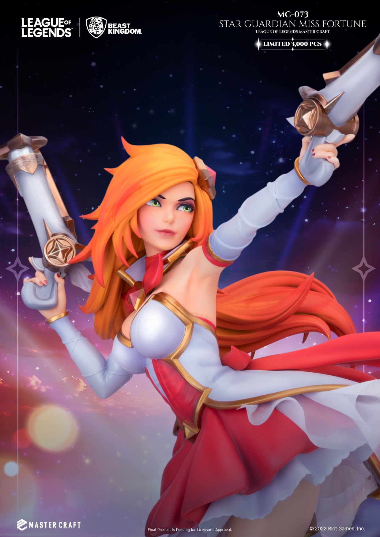 Beast Kingdom MC-073 League of Legends Master Craft Star Guardian Miss Fortune