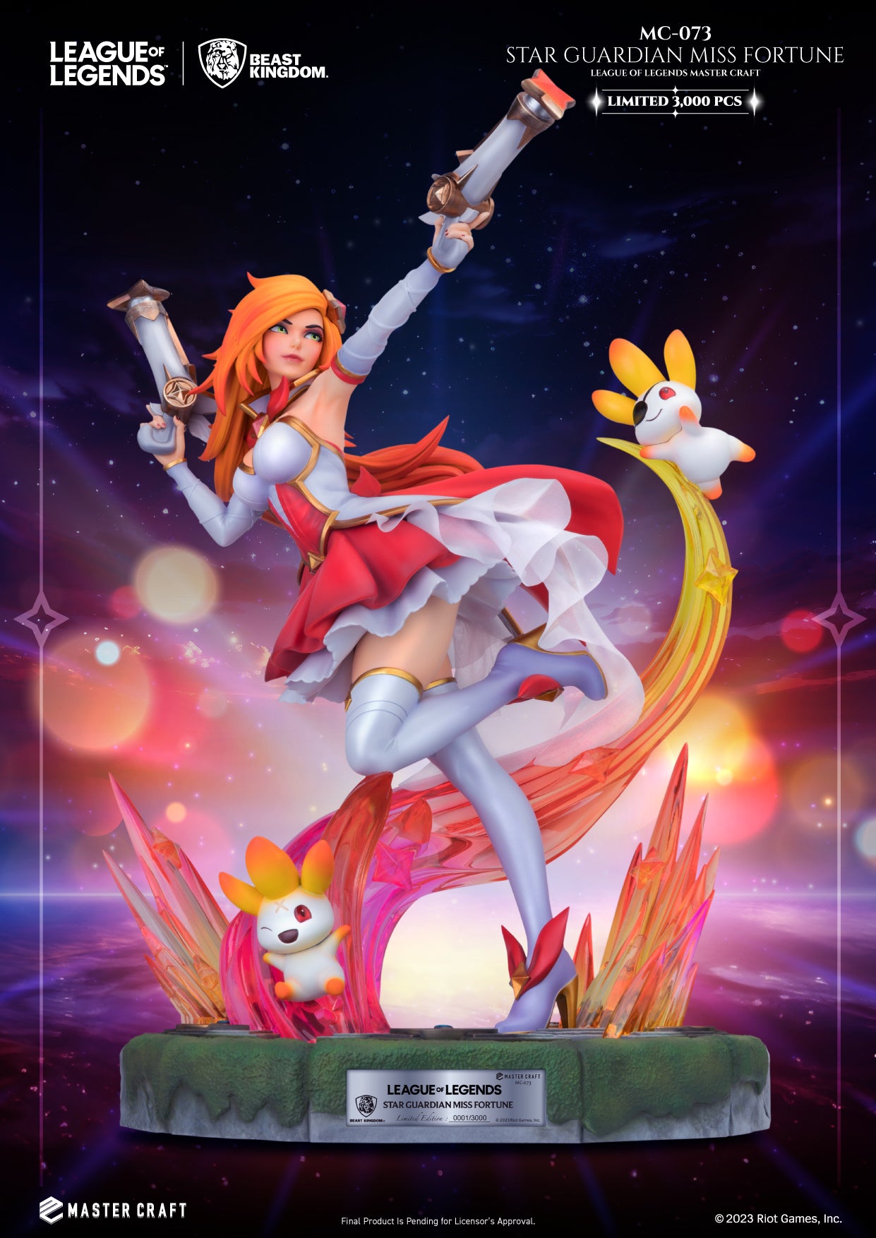 Beast Kingdom MC-073 League of Legends Master Craft Star Guardian Miss Fortune