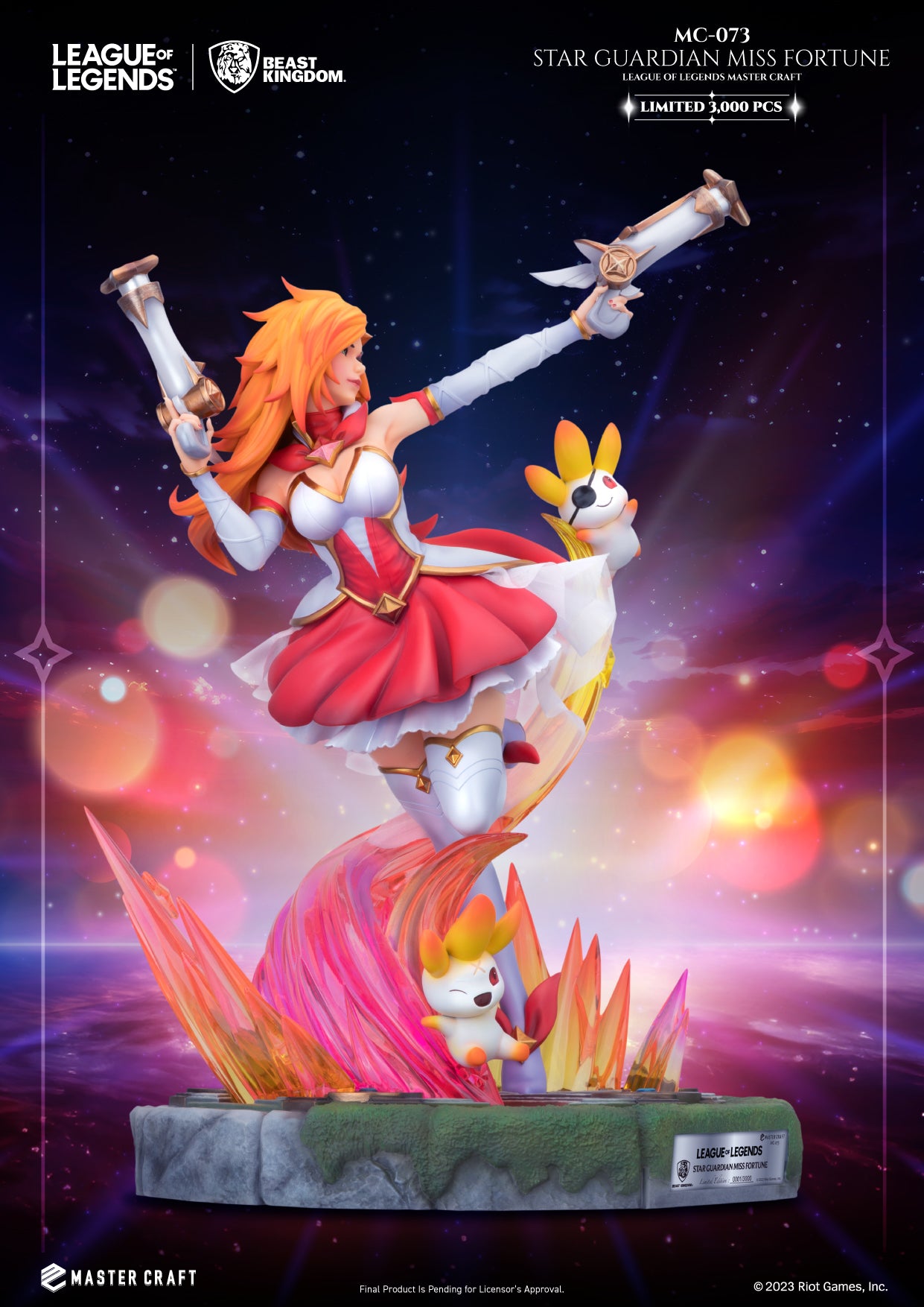 Beast Kingdom MC-073 League of Legends Master Craft Star Guardian Miss Fortune