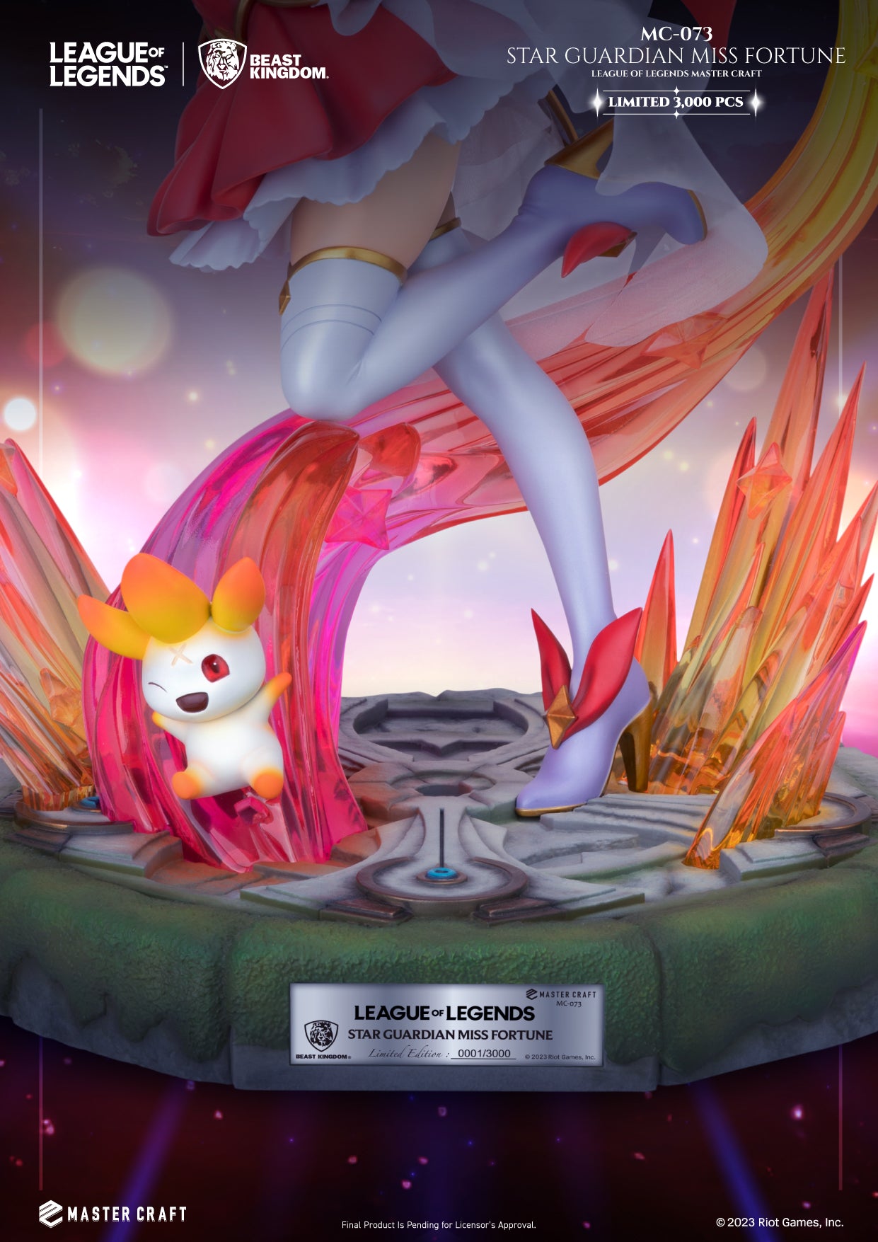 Beast Kingdom MC-073 League of Legends Master Craft Star Guardian Miss Fortune