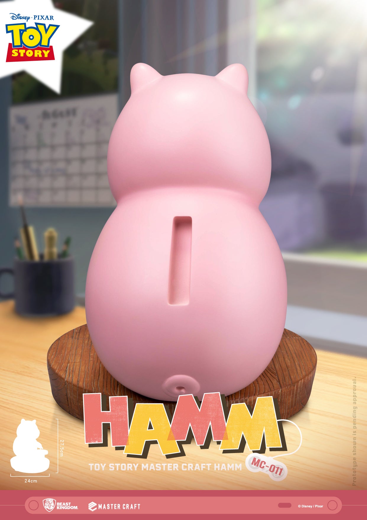 Beast Kingdom MC-011 Toy Story Master Craft Hamm (RE)