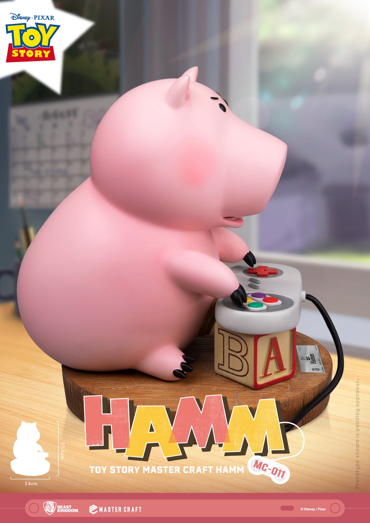 Beast Kingdom MC-011 Toy Story Master Craft Hamm (RE)