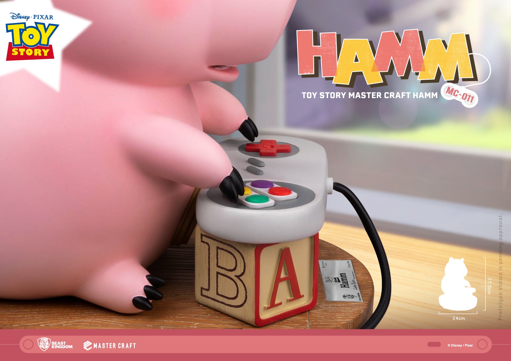 Beast Kingdom MC-011 Toy Story Master Craft Hamm (RE)