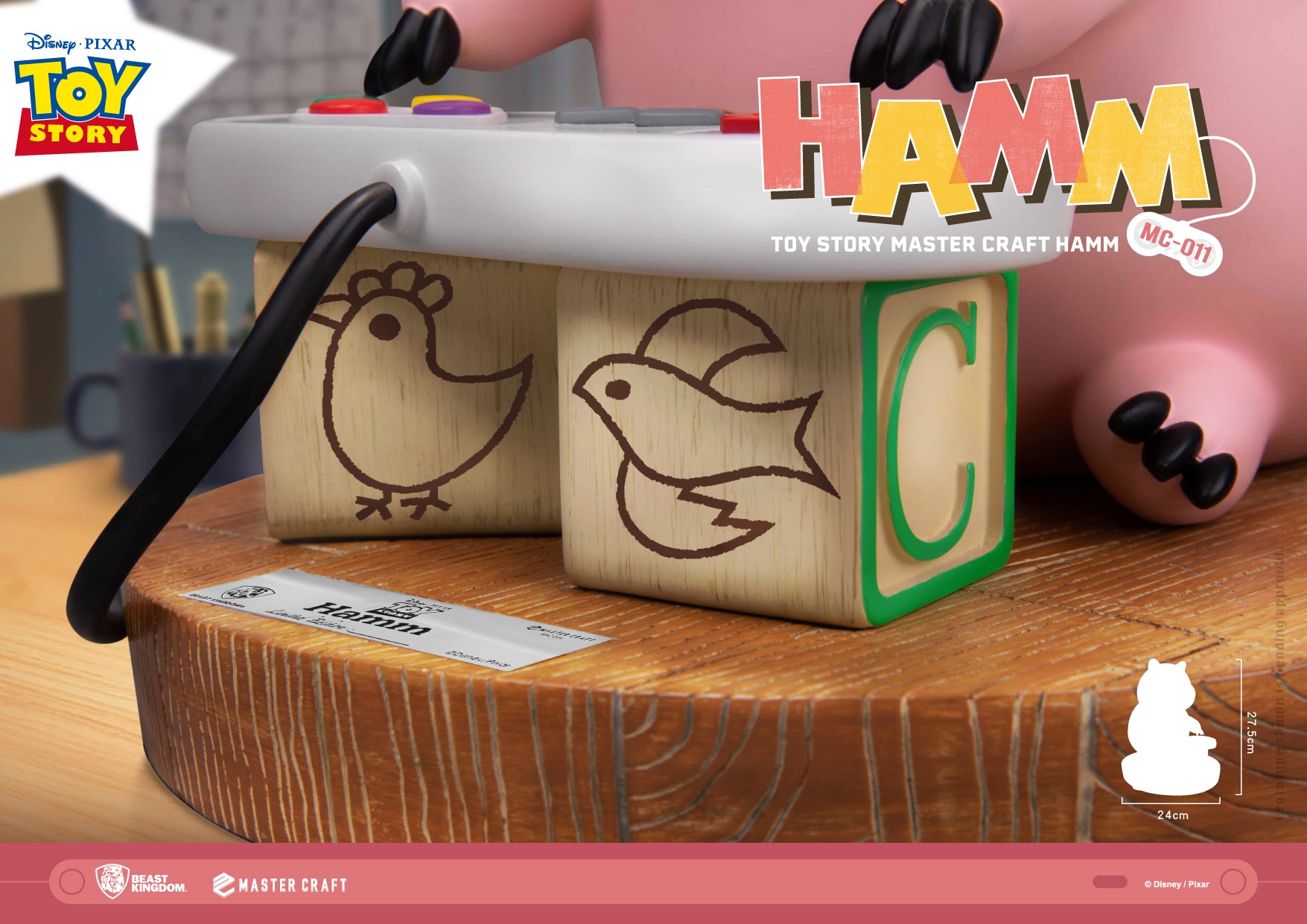 Beast Kingdom MC-011 Toy Story Master Craft Hamm (RE)