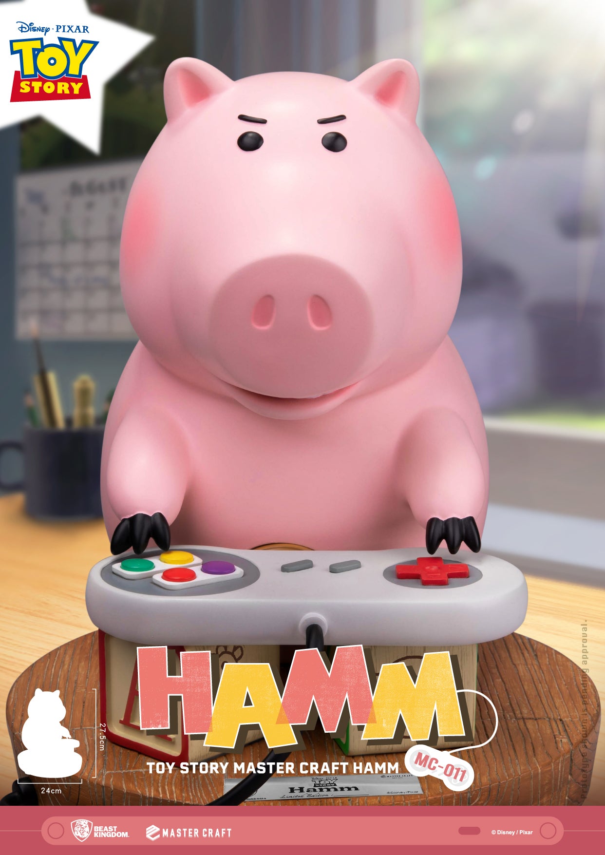 Beast Kingdom MC-011 Toy Story Master Craft Hamm (RE)