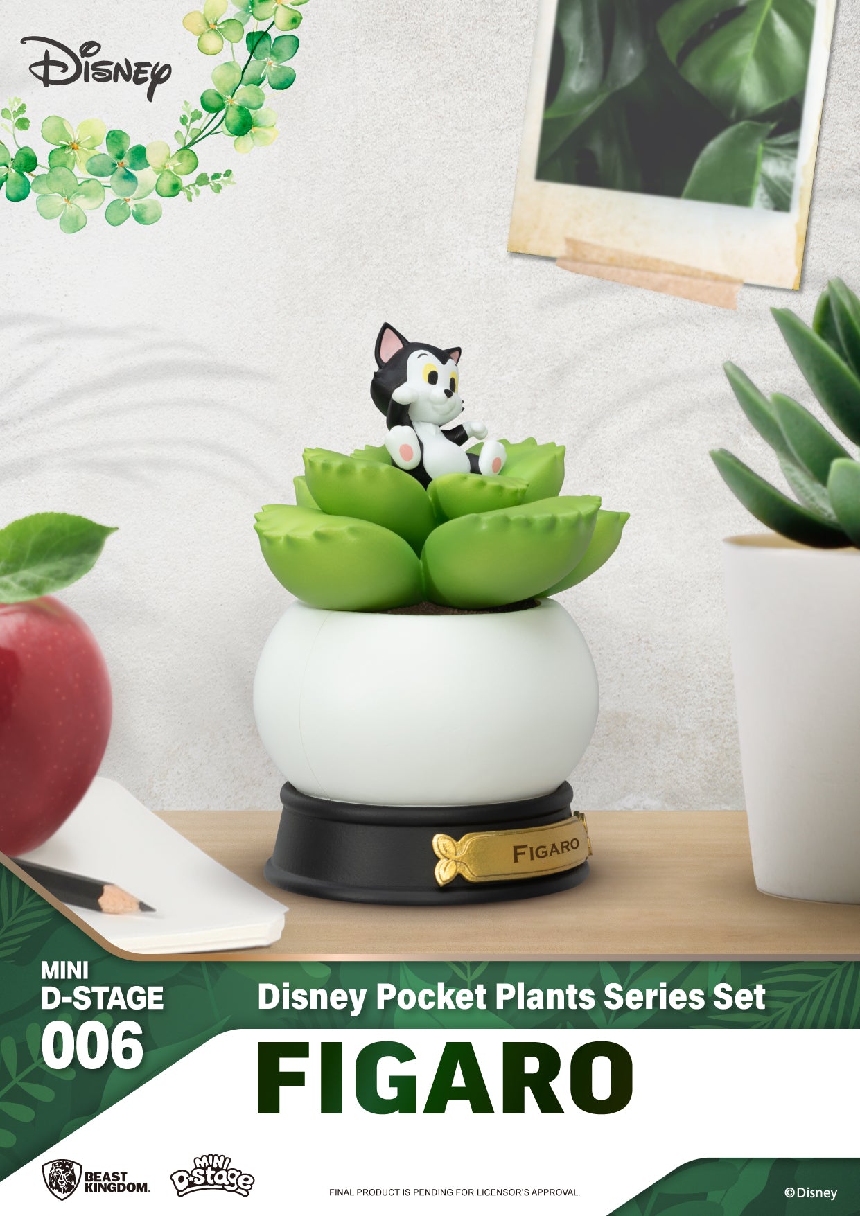 Beast Kingdom MDS-006-Disney Pocket Plants Series-Blind Box Set (6 PCS)
