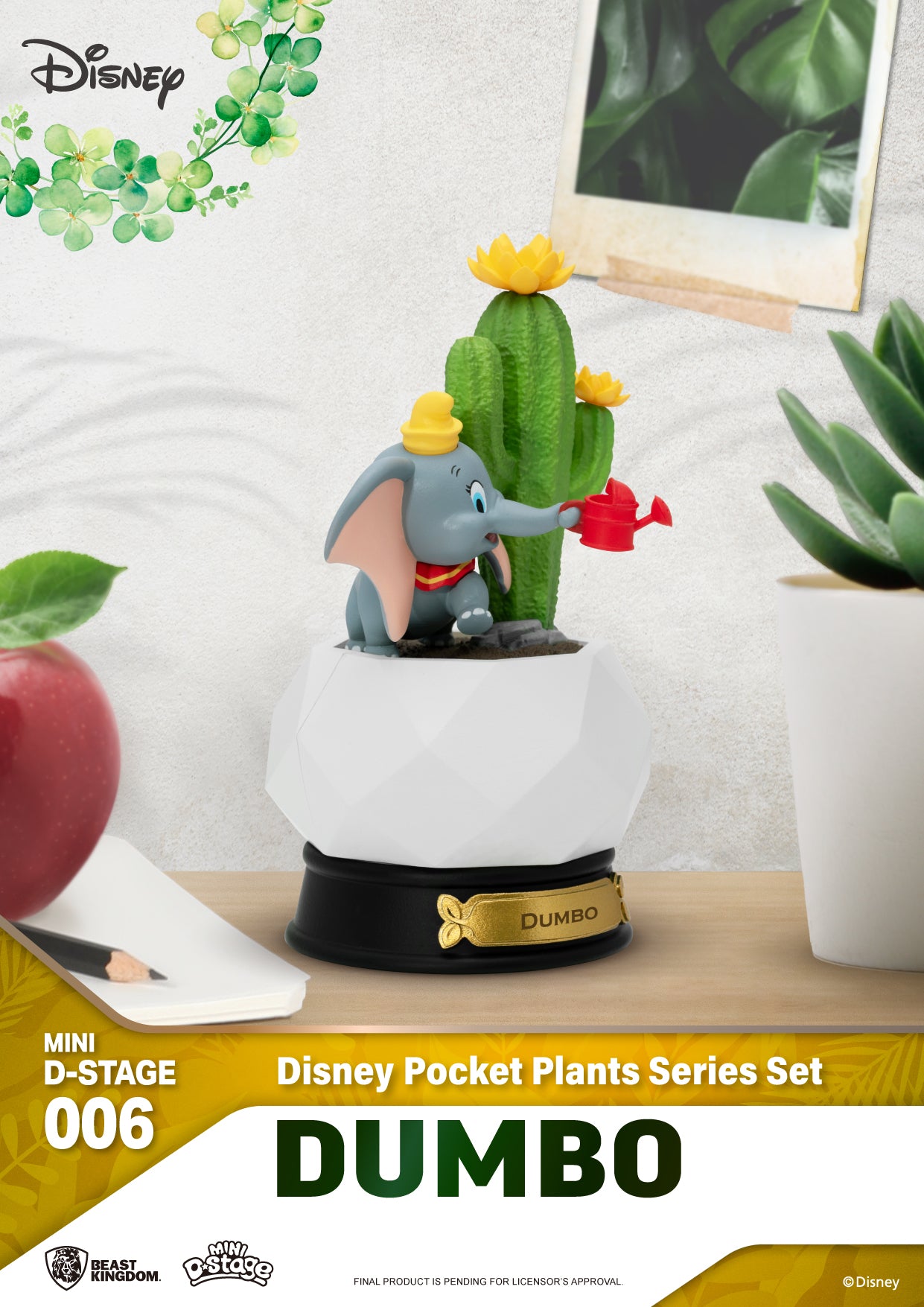 Beast Kingdom MDS-006-Disney Pocket Plants Series-Blind Box Set (6 PCS)