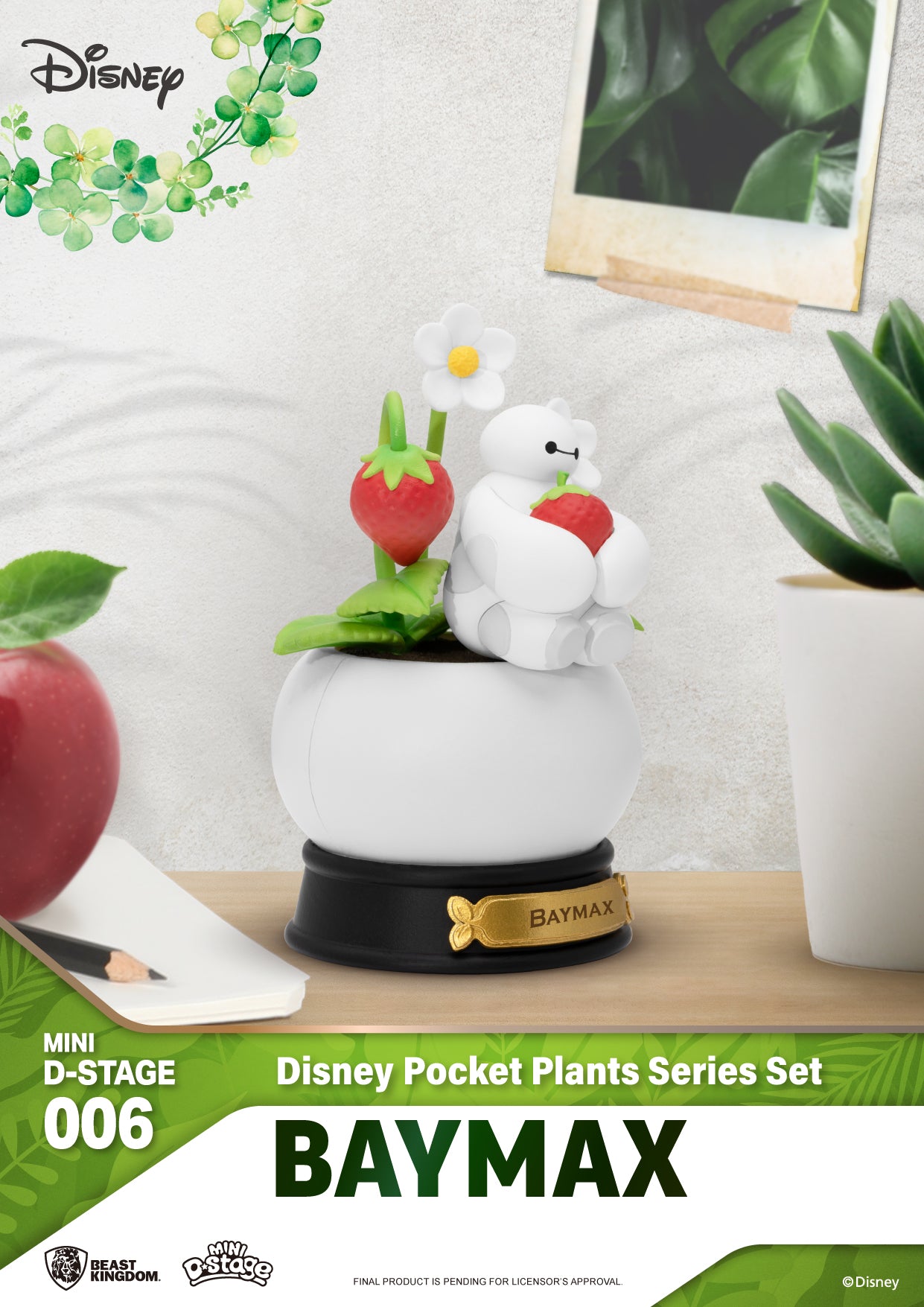 Beast Kingdom MDS-006-Disney Pocket Plants Series-Blind Box Set (6 PCS)