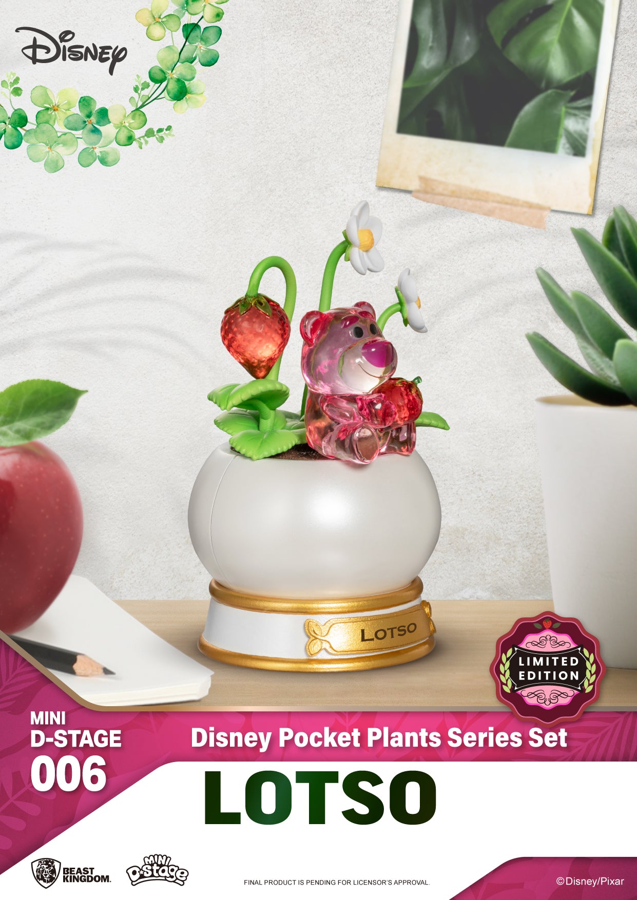 Beast Kingdom MDS-006-Disney Pocket Plants Series-Blind Box Set (6 PCS)