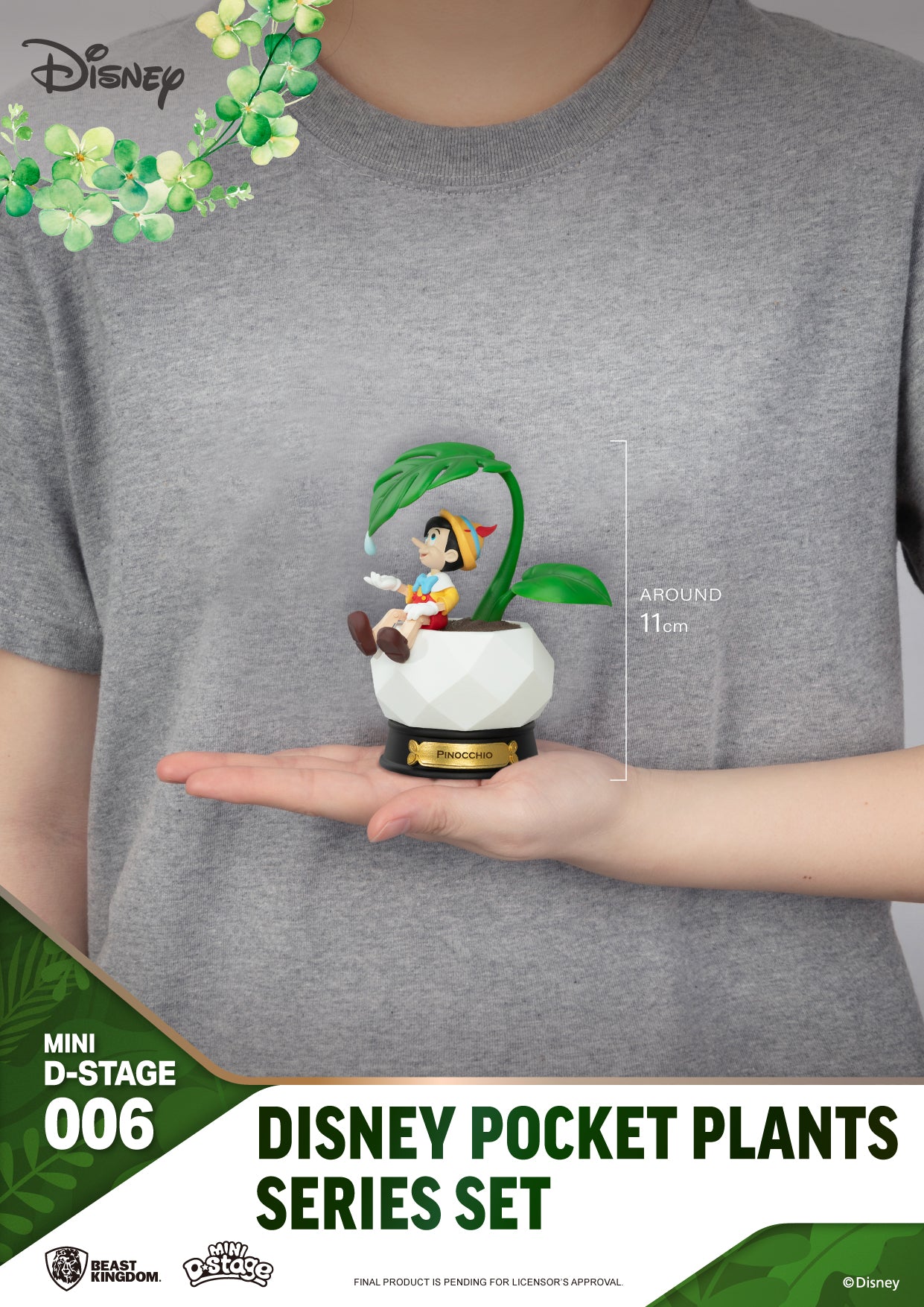 Beast Kingdom MDS-006-Disney Pocket Plants Series-Blind Box Set (6 PCS)