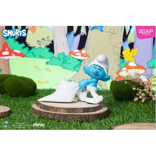 Soap Studio SU004 Smurfs – Lazy Smurf Door Stopper