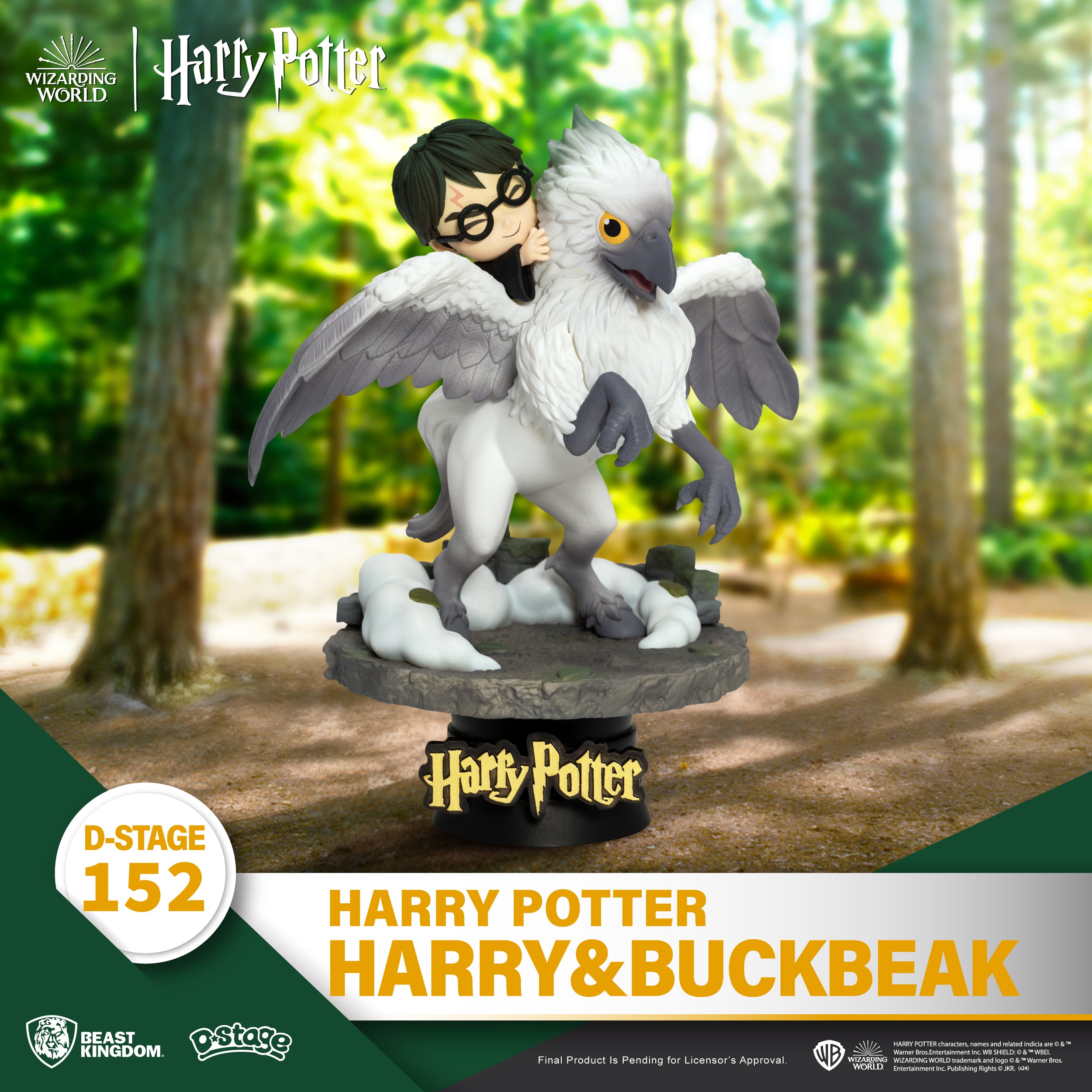 Beast Kingdom DS-152-Harry Potter-Harry & Buckbeak