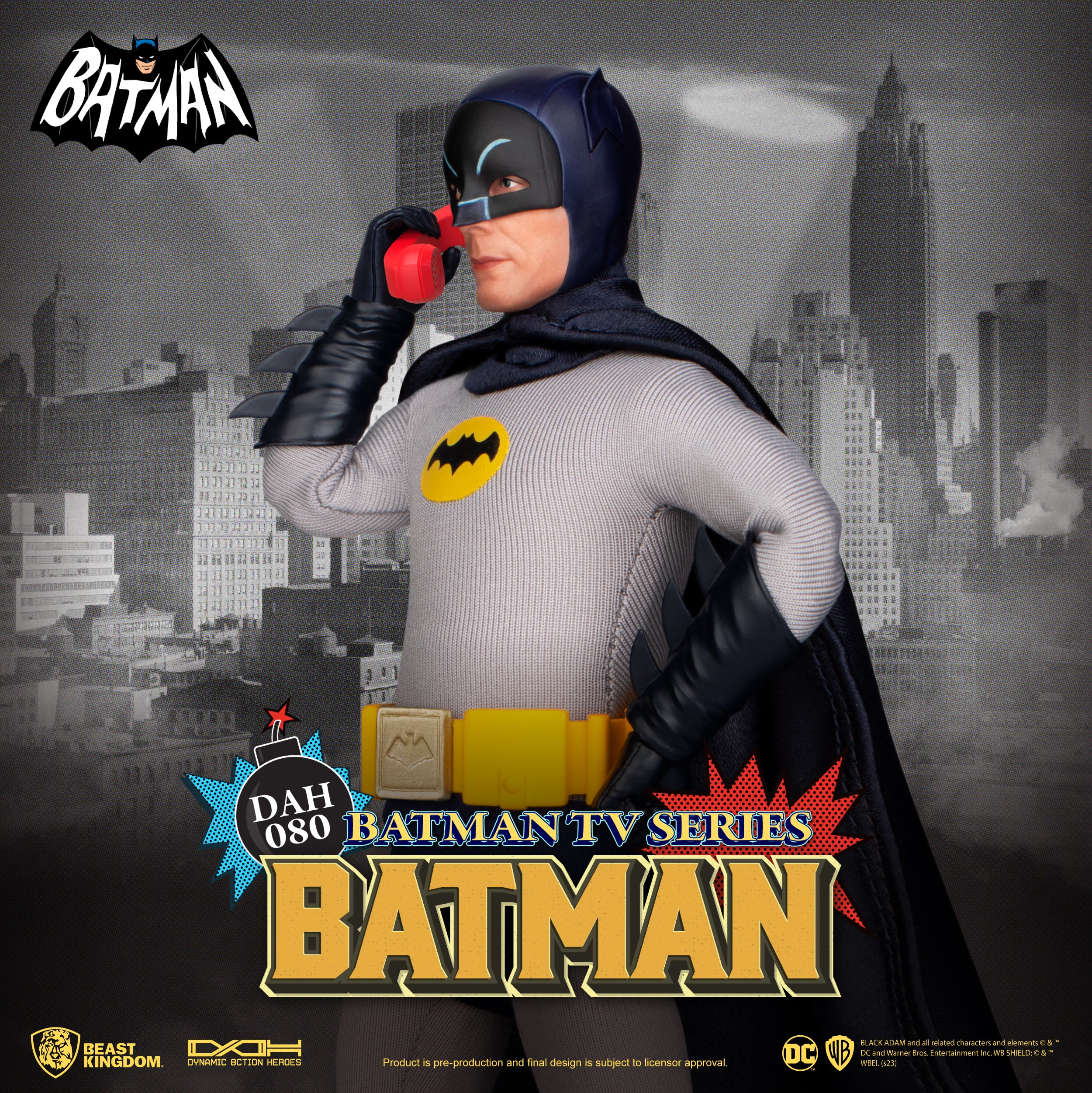 Beast Kingdom DAH-080 Batman TV Series Batman Dynamic 8ction Heroes