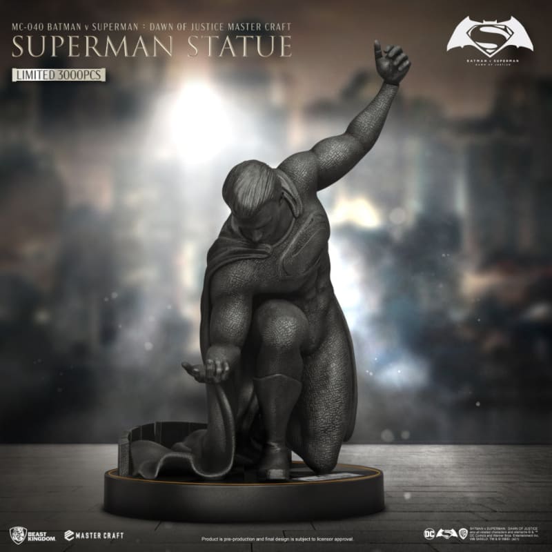 Beast Kingdom Limited 3 000 Pieces Mc-040 Batman V Superman: Dawn Of Justice Master Craft Superman