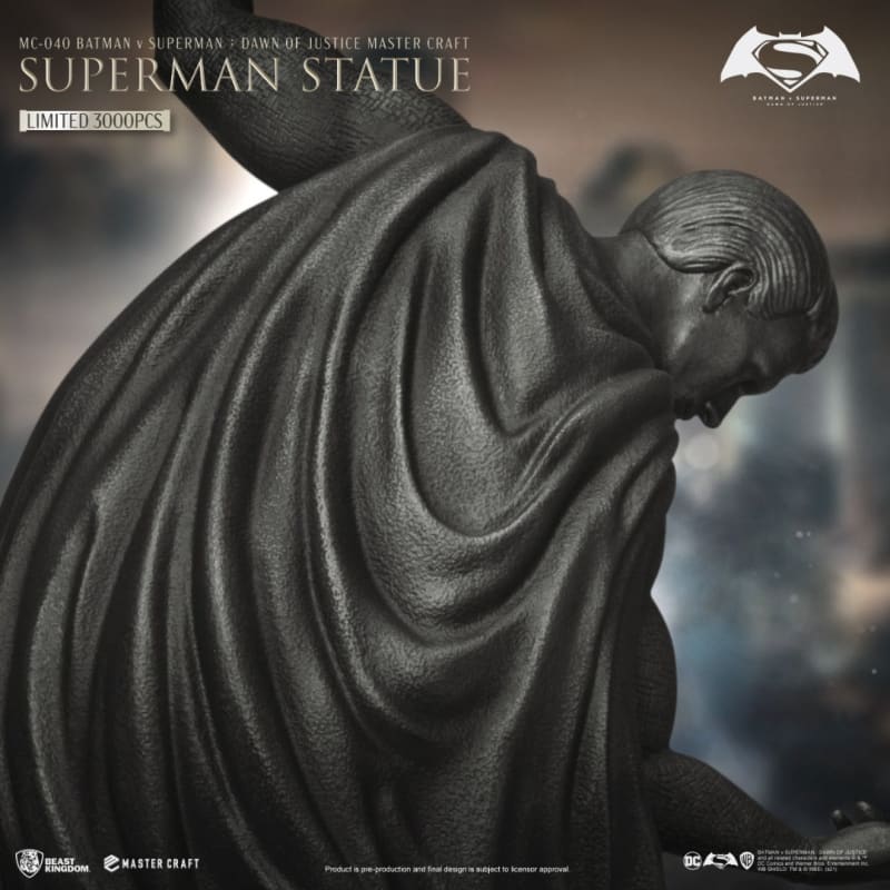 Beast Kingdom Limited 3 000 Pieces Mc-040 Batman V Superman: Dawn Of Justice Master Craft Superman