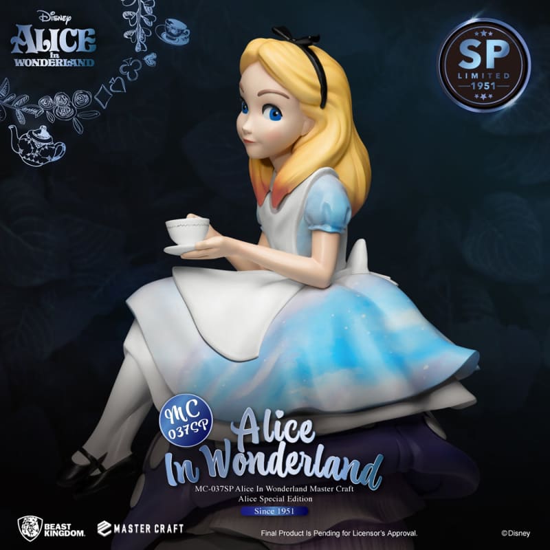 Beast Kingdom Mc-037Sp Alice In Wonderland: Special Edition 1:4 Scale Master Craft Figure Statue Mc