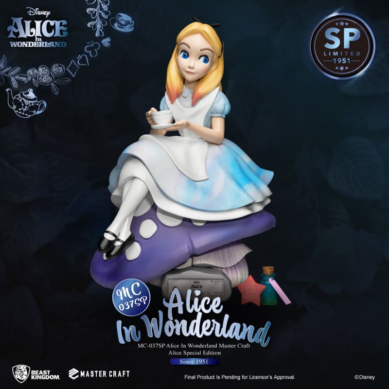 Beast Kingdom Mc-037Sp Alice In Wonderland: Special Edition 1:4 Scale Master Craft Figure Statue Mc