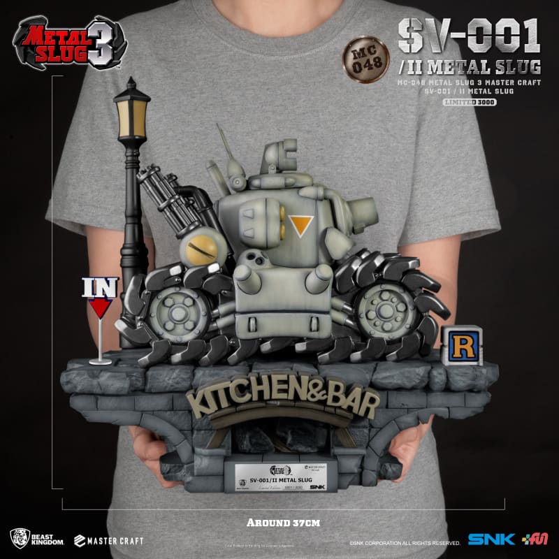 Beast Kingdom Mc-048 Metal Slug3 Sv-001/Ii Slug 1:4 Scale Master Craft Figure Statue Mc