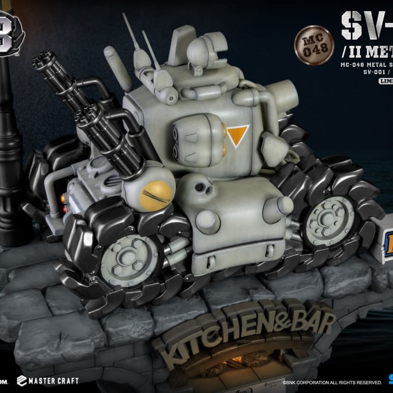 Beast Kingdom Mc-048 Metal Slug3 Sv-001/Ii Slug 1:4 Scale Master Craft Figure Statue Mc