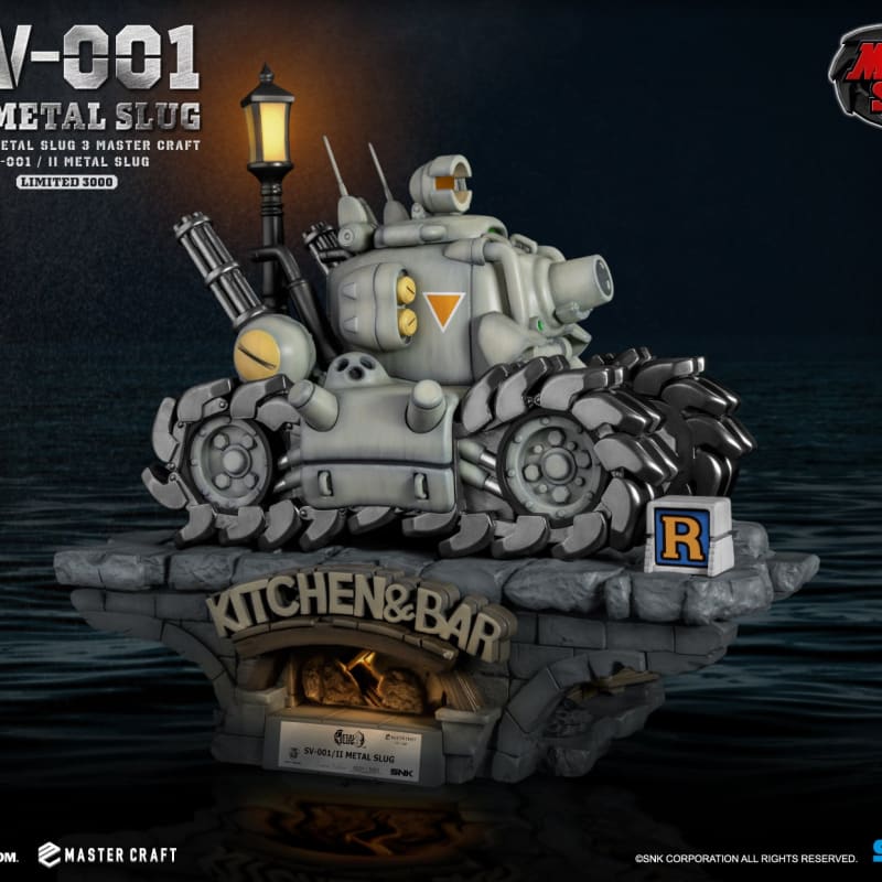 Beast Kingdom Mc-048 Metal Slug3 Sv-001/Ii Slug 1:4 Scale Master Craft Figure Statue Mc