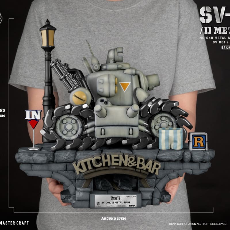 Beast Kingdom Mc-048 Metal Slug3 Sv-001/Ii Slug 1:4 Scale Master Craft Figure Statue Mc