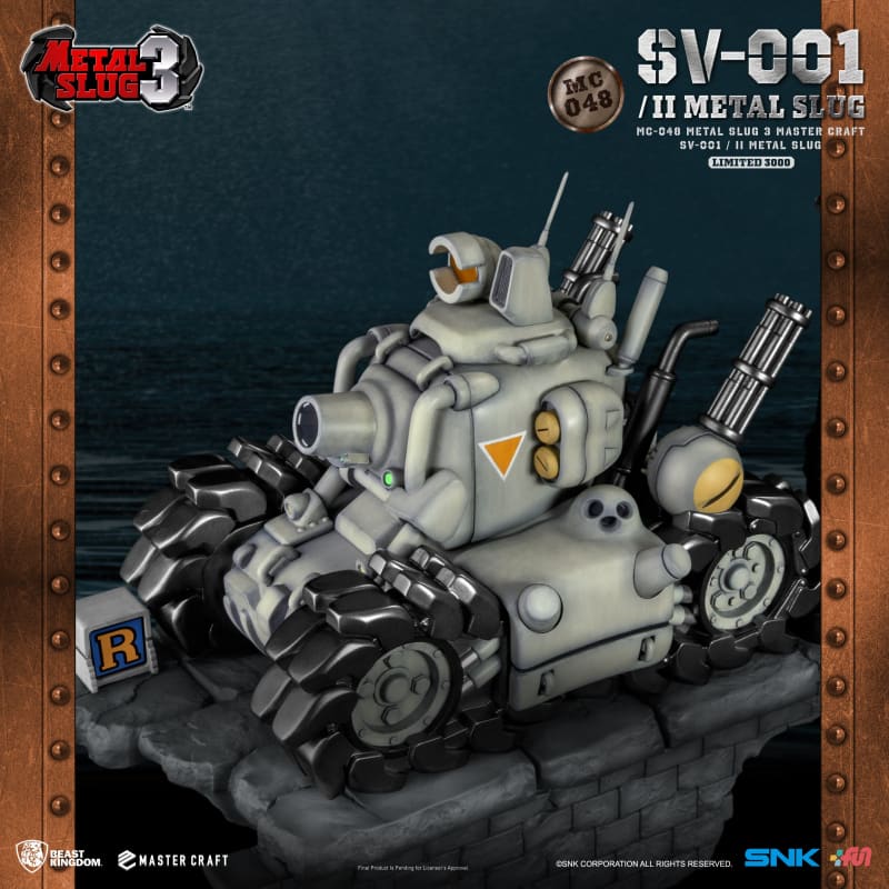Beast Kingdom Mc-048 Metal Slug3 Sv-001/Ii Slug 1:4 Scale Master Craft Figure Statue Mc
