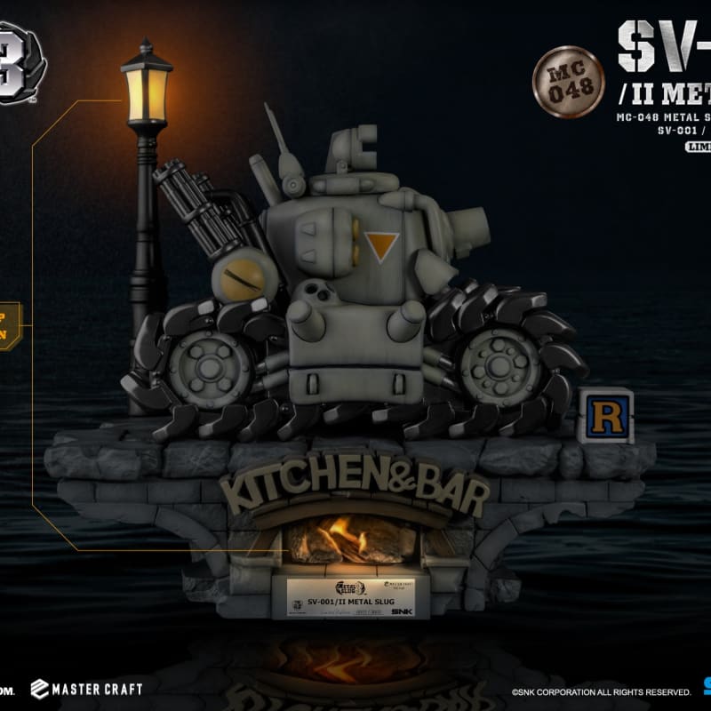 Beast Kingdom Mc-048 Metal Slug3 Sv-001/Ii Slug 1:4 Scale Master Craft Figure Statue Mc