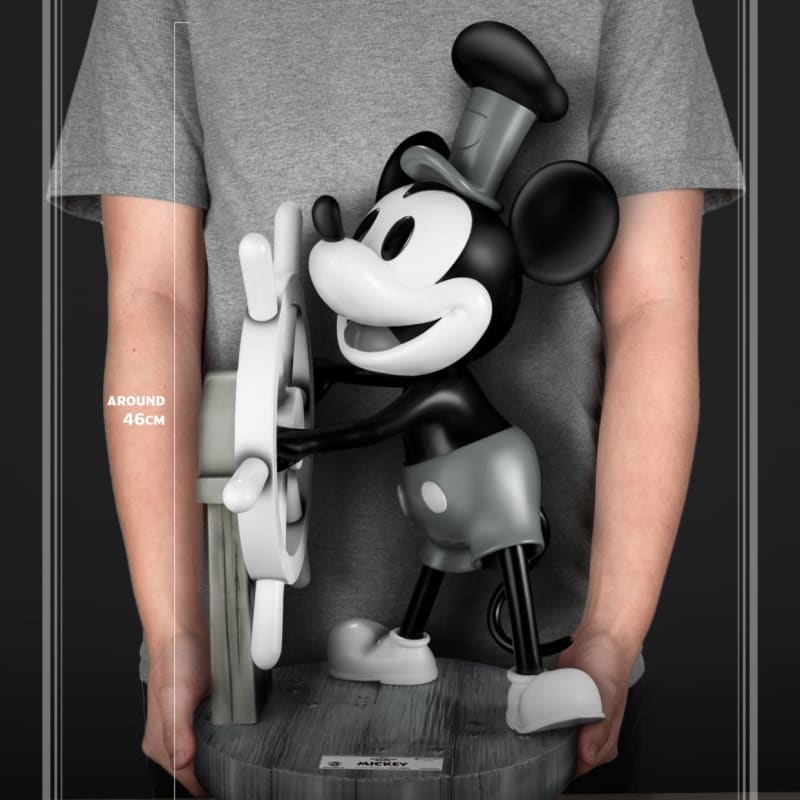Beast Kingdom Mc-053 Disney Steamboat Willie Mickey Master Craft Figure Statue Mc